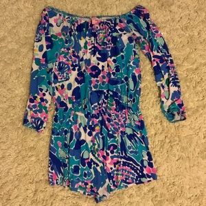 Off the shoulder romper